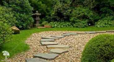 Использование переработанных материалов в ландшафтном дизайне